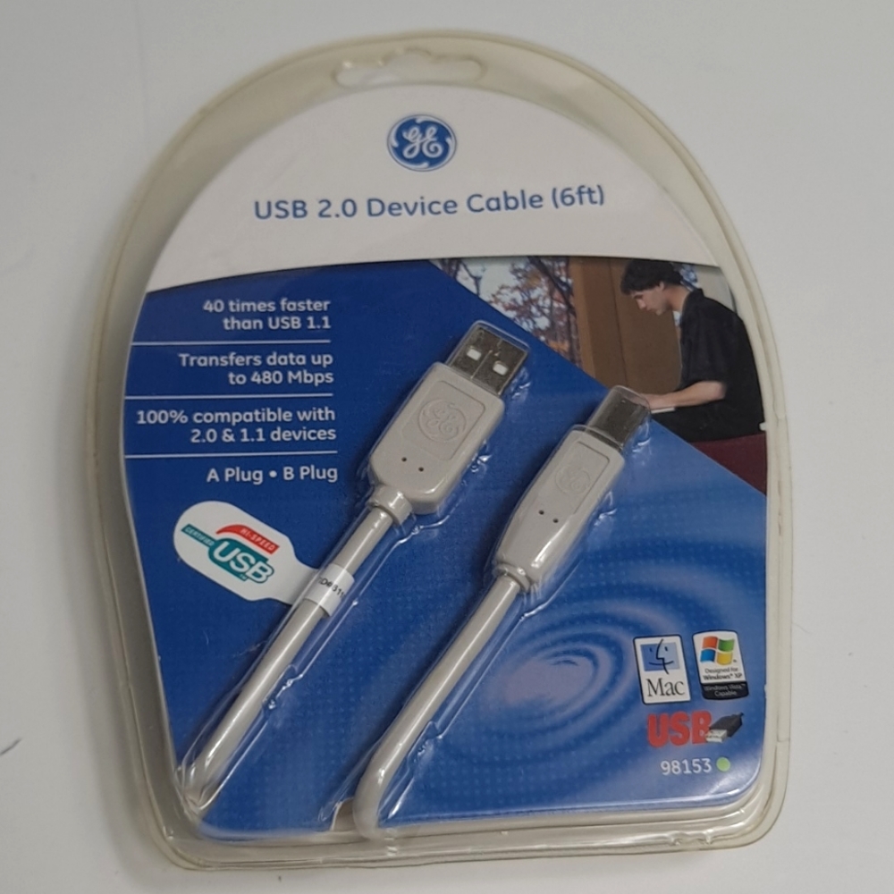 USB 2.0 DEVICE CABLE 6 FT